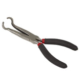 a pair of pliers with red handles