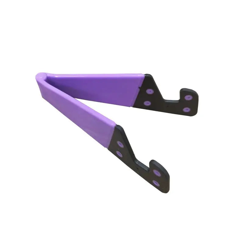 a pair of purple plastic eye glasses