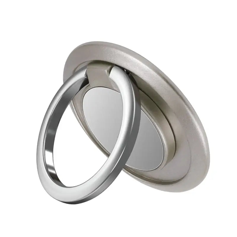 two rings on a white background