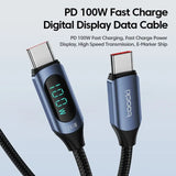a usb cable with a digital display