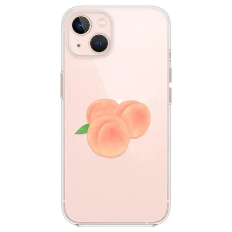 Peach iphone case