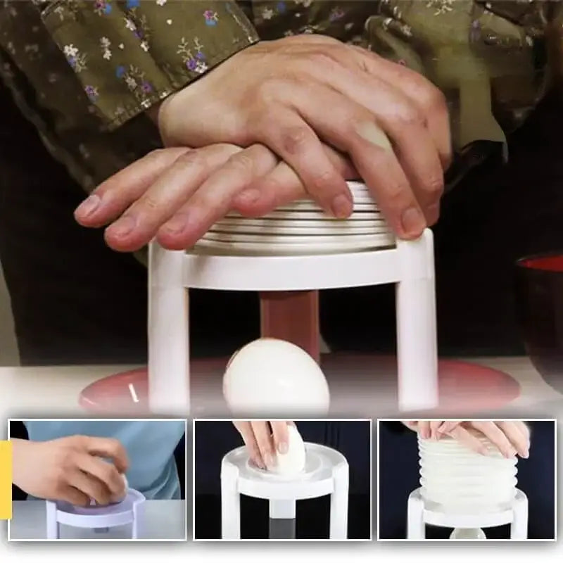 a person is putting a ball of paint on a white object