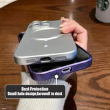 a person holding a cell phone in their hand