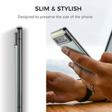 a person using a cell phone to use a pen