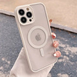 a person holding an iphone case with a camera