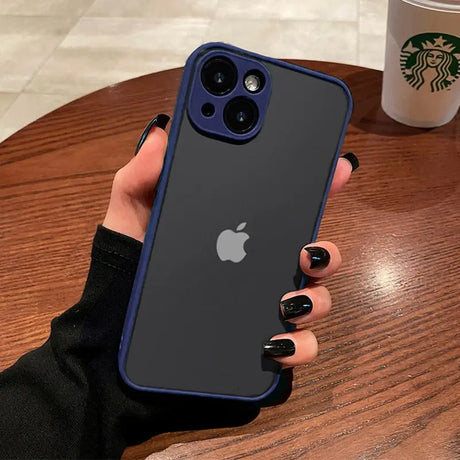 a person holding an iphone case