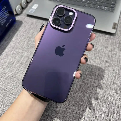 a person holding an iphone in their hand