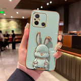 a person holding a phone case with a rabbit on it