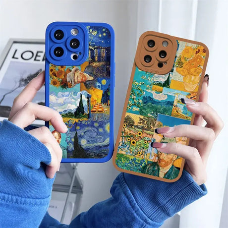 the starry night phone case