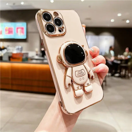 a person holding a phone case with a camera