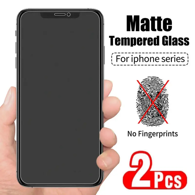 2pcs tempered screen protector for iphone x