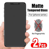 2pcs tempered screen protector for iphone x