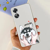 a person holding a phone case with a dog on it