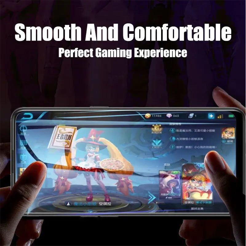 a person holding a phone with the text,’smooth and comfortable ’