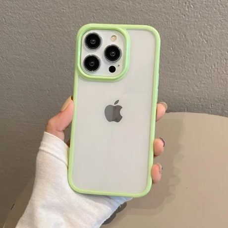 A person holding an iphone case in their hand