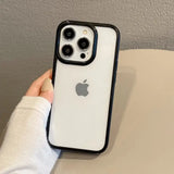 a person holding an iphone case