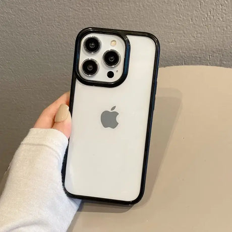 A person holding an iphone case