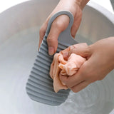 a person is using a plastic spat to make a bowl