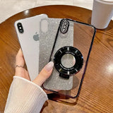 a person holding a phone with a camera on it