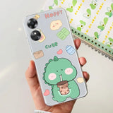 a person holding a phone case with a cartoon character on it