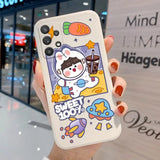 a person holding a phone case with a cartoon character on it