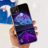 a person holding a phone case with a picture of a road
