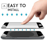 a hand touching an iphone with an easy to install screen