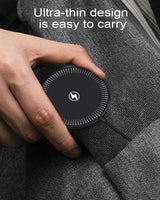 a person holding a smart watch with the text ultra design