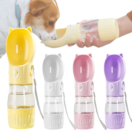pet water bottle with handle