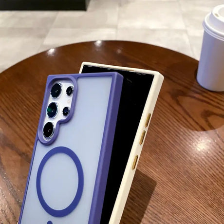 a phone with a camera attached to it