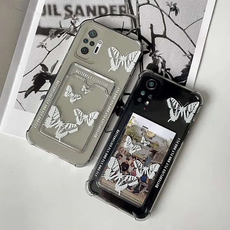 a phone case with a picture of a bird on it