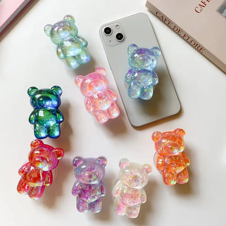 a phone case with a bunch of colorful gums