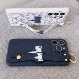 A phone case with a camera attached to it