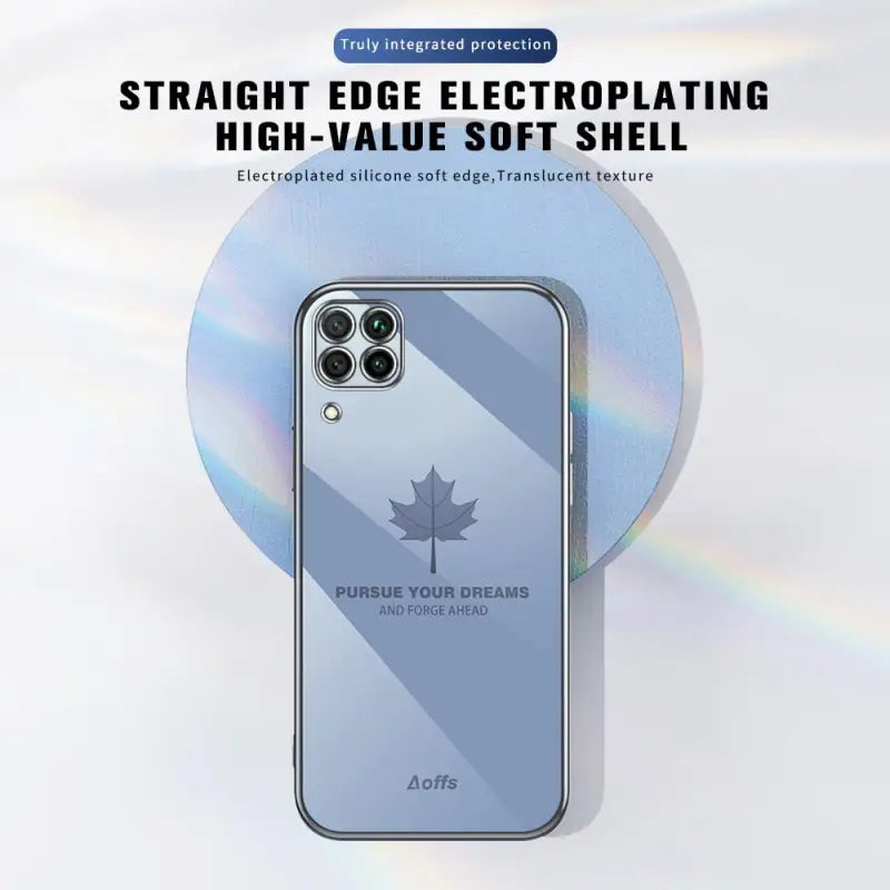 a phone case with a canadian maple leaf on it