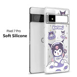 a phone case with a cartoon character on it