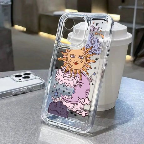 a phone case with a cartoon character on it