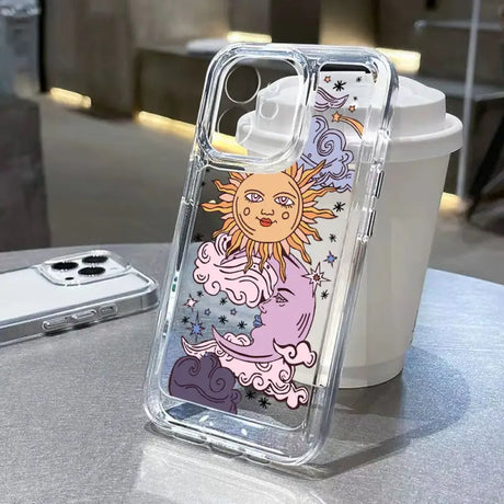 a phone case with a cartoon character on it