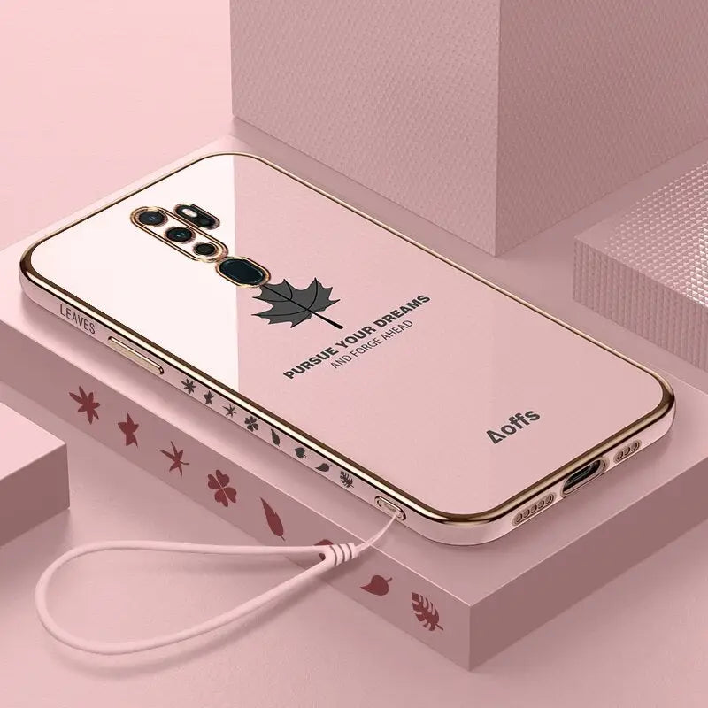 a phone case with a cat design on it