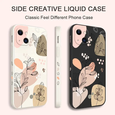 the case is designed to look like a flower