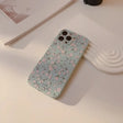 a phone case with a flower pattern on it