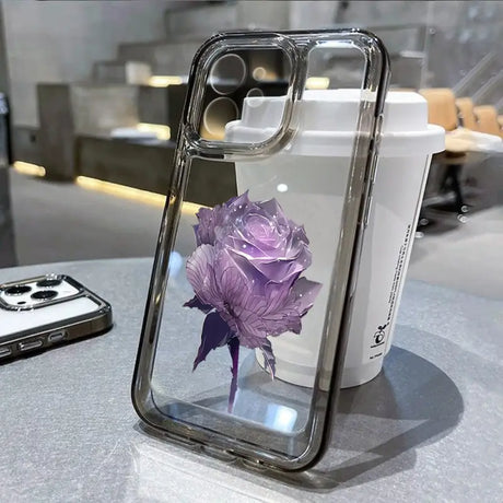 a phone case with a flower on it