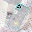 A phone case with flowers on it