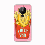 a phone case with a picture of a french fries box