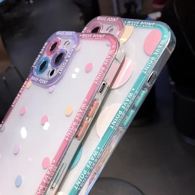 a phone case with a phone holder attached to it