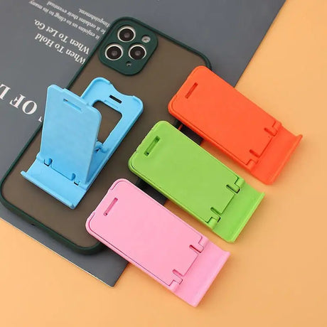 a phone case with a phone holder attached to it