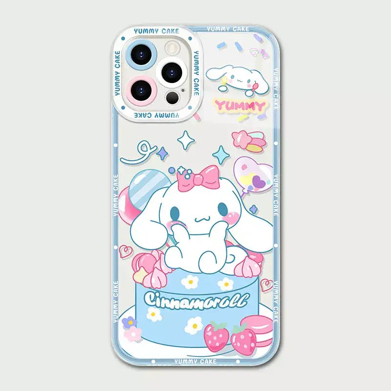 A phone case with an image of a unicorn and a unicorn