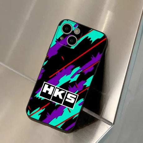 A phone case with the ks logo on it