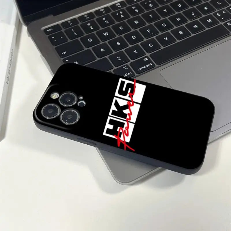 a phone case with the logo of the game