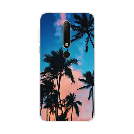 the palm trees back cover for motorola motoo