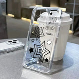 a phone case with a star design on it